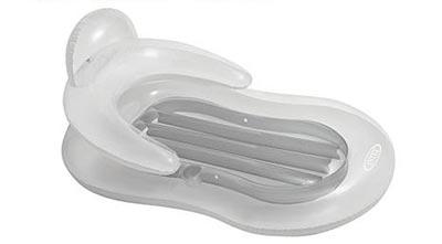 Matelas gonflable avec dossier 58857 INTEX 155-97 cm