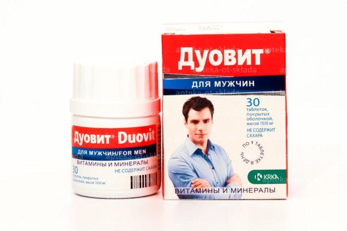 Vitamines complexes pour hommes Duovit Vitamines complexes pour hommes Duovit