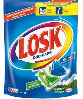 Lac de montagne Losk Duo-Caps