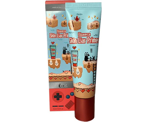 Apprêt de menteur de peau