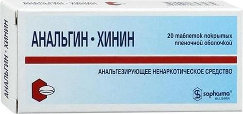 Analgin-quinine