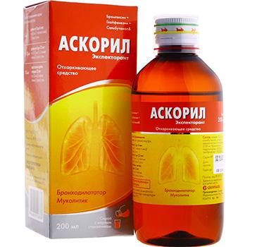 Expectorant d'ascoril