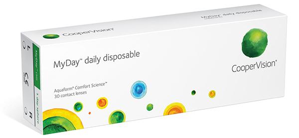 Cooper Vision MyDay Daily jetable (30 lentilles)
