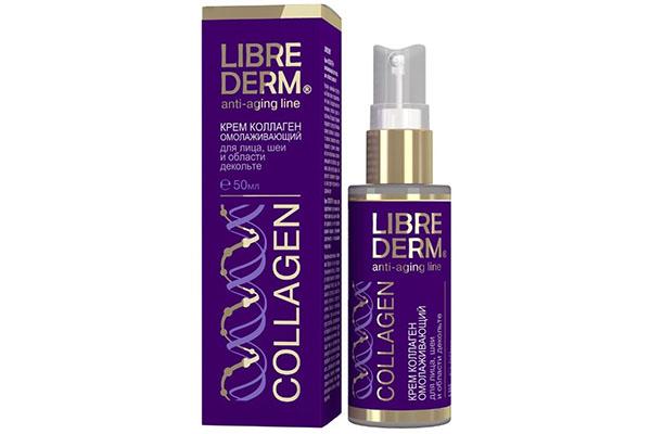 Librederm Collagen anti-âge pour le visage, le cou et le décolleté