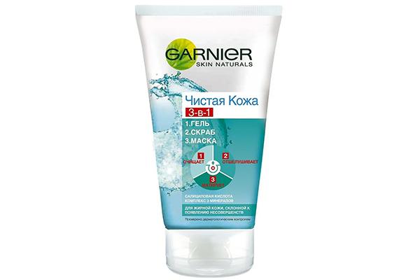 Garnier Pure Leather 3-в-1