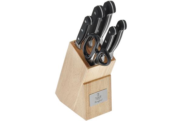 Taller Langford 5 couteaux et ciseaux avec support